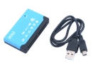 All in 1 USB 2.0 Multi Card Reader XD/MMC/MS/SDHC-Blue